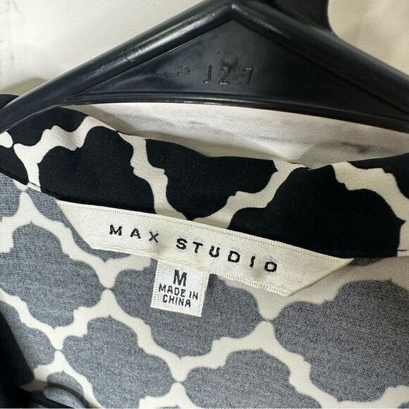 Max Studio medium black & white dress - Picture 6 of 6